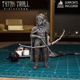 Ranger Heroes Miniature set 2 | E - Tabletop RPG & D&D miniature. Perfect for wargaming & collectors