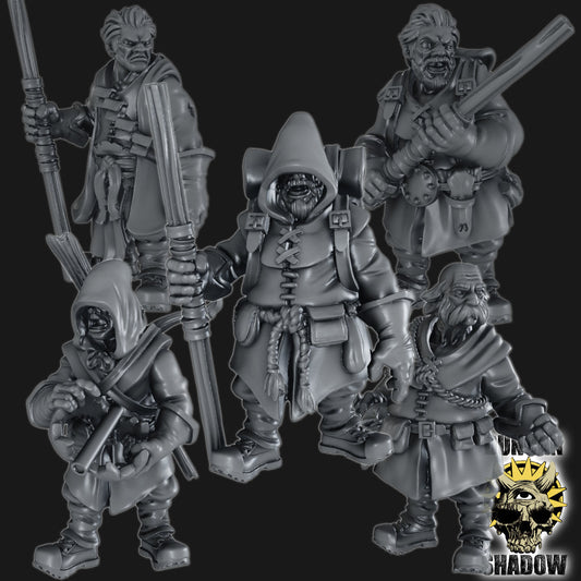 Ranger Woodsman Miniature - Set of 5 - 32mm