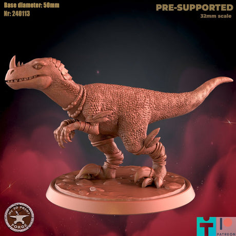 Raptor Miniature | B - Tabletop RPG & D&D miniature. Perfect for wargaming & collectors