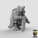 Ratfolk Assassin Miniature set | A - Tabletop RPG & D&D miniature. Perfect for wargaming & collectors