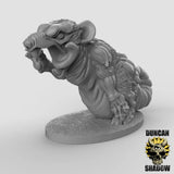 feral Rat Miniature | A - Tabletop RPG & D&D miniature. Perfect for wargaming & collectors