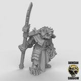 Rat Folk Royal Spearmen Miniature | B - Tabletop RPG & D&D miniature. Perfect for wargaming & collectors