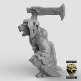 Cultist Rat Folk Miniature | B - Tabletop RPG & D&D miniature. Perfect for wargaming & collectors