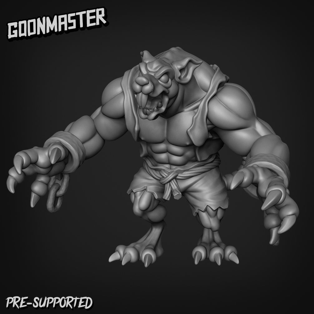 Rat Folk Mutate Rat Miniature - A - 28mm