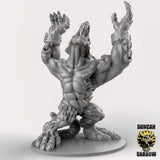 Rat Folk Ogre Miniature | C - Tabletop RPG & D&D miniature. Perfect for wargaming & collectors
