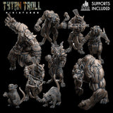Rat Miniature bundle | Full Set All Models - Tabletop RPG & D&D miniature. Perfect for wargaming & collectors