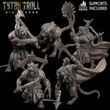 Rat Miniature bundle | Full Set All Models - Tabletop RPG & D&D miniature. Perfect for wargaming & collectors