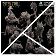 Rat Miniature bundle | Full Set All Models - Tabletop RPG & D&D miniature. Perfect for wargaming & collectors