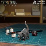 Ratmen Swarm Miniature set | A - Tabletop RPG & D&D miniature. Perfect for wargaming & collectors