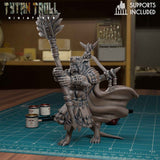 Ratmen Swarm Miniature | C - Tabletop RPG & D&D miniature. Perfect for wargaming & collectors