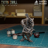 Ratmen Swarm Miniature set | G - Tabletop RPG & D&D miniature. Perfect for wargaming & collectors