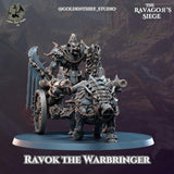 Ravok The Warbringer Gnolls Miniature | Ravok! - Tabletop RPG & D&D miniature. Perfect for wargaming & collectors