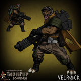 Rebel Mercenaries and Duelist Miniature | D - Tabletop RPG & D&D miniature. Perfect for wargaming & collectors