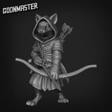 RedFolk Archer Miniature | G0033 - Tabletop RPG & D&D miniature. Perfect for wargaming & collectors