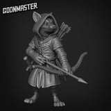 RedFolk Archer Miniature | G0037 - Tabletop RPG & D&D miniature. Perfect for wargaming & collectors