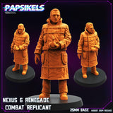 Replicants and Runners Miniature | Replicant E - Tabletop RPG & D&D miniature. Perfect for wargaming & collectors