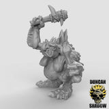 River Troll Miniature | B - Tabletop RPG & D&D miniature. Perfect for wargaming & collectors