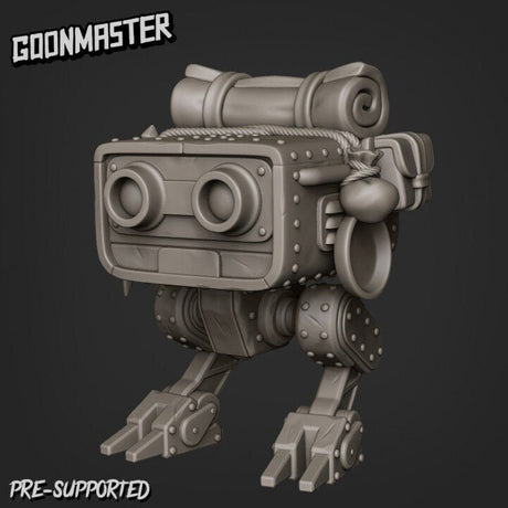 Robot Familiar Miniature | A - Tabletop RPG & D&D miniature. Perfect for wargaming & collectors