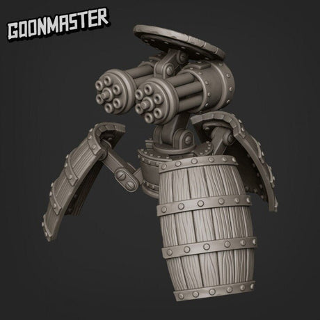 Robot Familiar Miniature | C - Tabletop RPG & D&D miniature. Perfect for wargaming & collectors