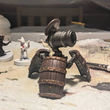 Robot Familiar Miniature | Set of 4 - Tabletop RPG & D&D miniature. Perfect for wargaming & collectors