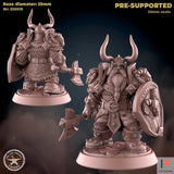Royal Dwarf Miniature | E - Tabletop RPG & D&D miniature. Perfect for wargaming & collectors