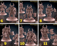 Royal Dwarf Miniature | Set of 6 - Tabletop RPG & D&D miniature. Perfect for wargaming & collectors