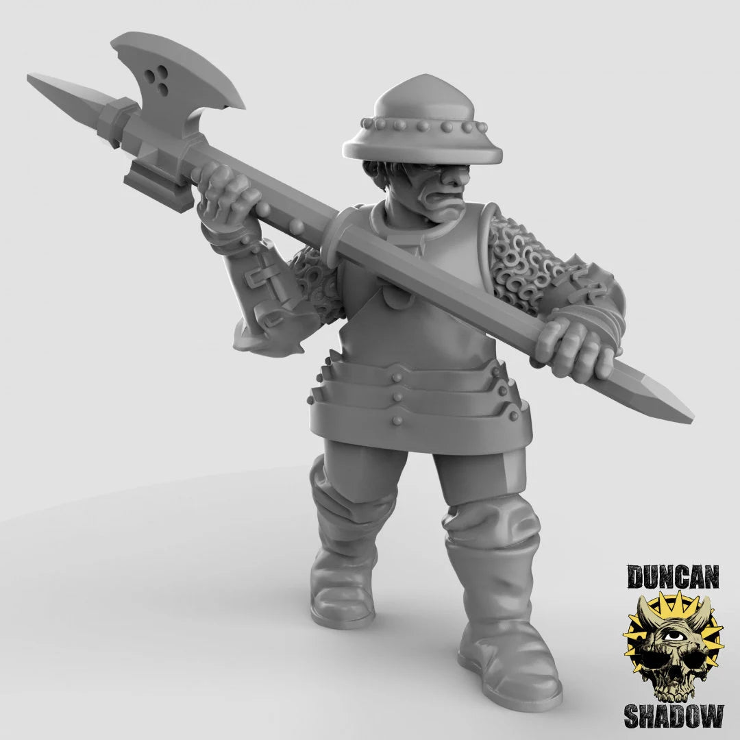 Royal Knight Miniature | A - Tabletop RPG & D&D miniature. Perfect for wargaming & collectors