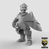Royal Knight Miniature | Middle - Tabletop RPG & D&D miniature. Perfect for wargaming & collectors