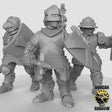 Royal Knight Miniature | Set of 3 - Tabletop RPG & D&D miniature. Perfect for wargaming & collectors