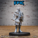 Royal Knight, Paladin Miniature | 3486 - Tabletop RPG & D&D miniature. Perfect for wargaming & collectors