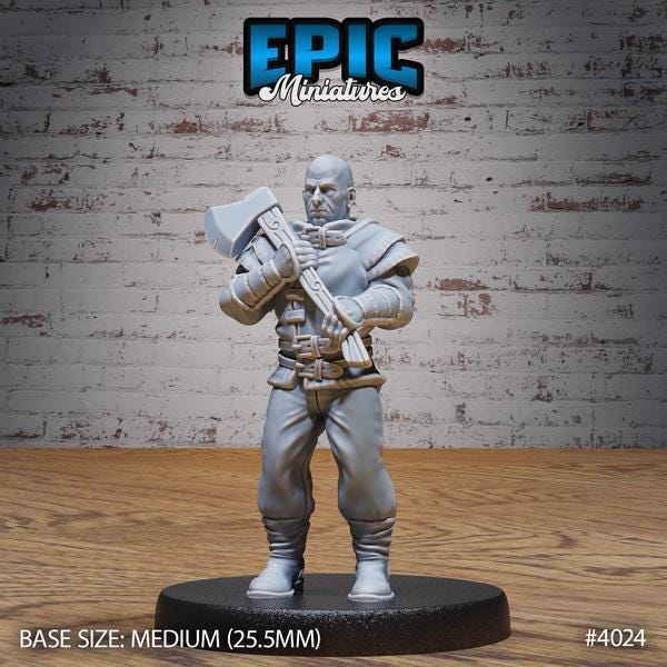 Royal Merchants Miniature | 4024 - Tabletop RPG & D&D miniature. Perfect for wargaming & collectors
