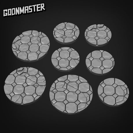 Ruins bases Miniature | G0049 25mm base 2x - Tabletop RPG & D&D miniature. Perfect for wargaming & collectors