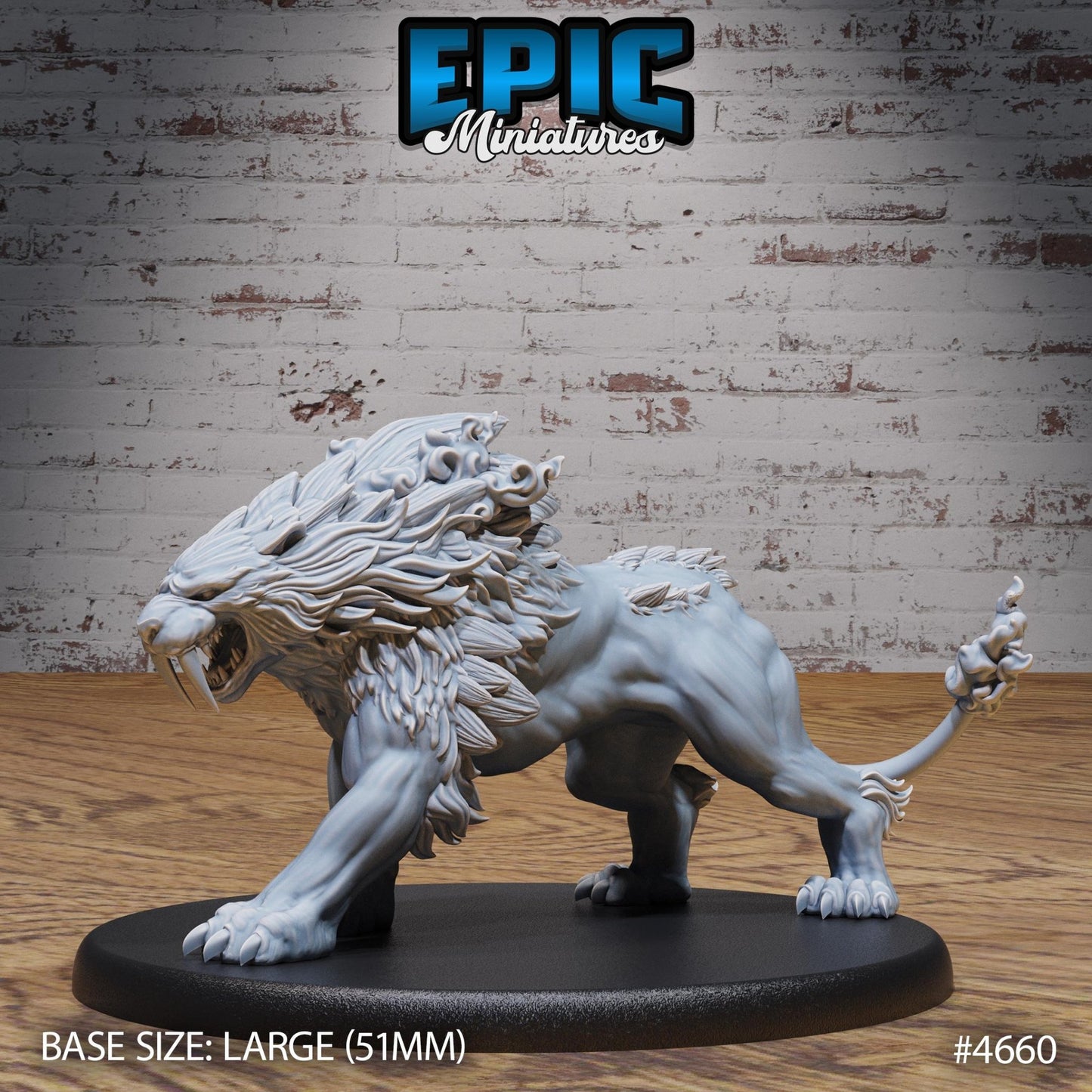 Sabertooth Miniature - 4660 - 28mm