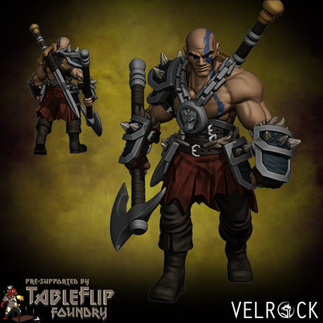 Sanctuary Heroes player Miniature | D - Tabletop RPG & D&D miniature. Perfect for wargaming & collectors