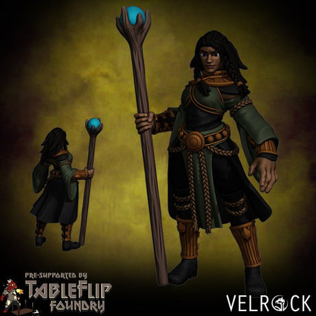 Sanctuary Heroes player Miniature | E - Tabletop RPG & D&D miniature. Perfect for wargaming & collectors