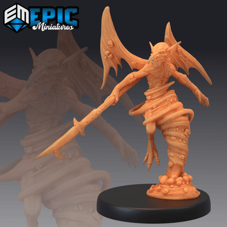 Sand Mephit Miniature | B - Tabletop RPG & D&D miniature. Perfect for wargaming & collectors