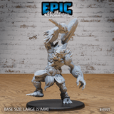 Savage Troll Miniature | B - Tabletop RPG & D&D miniature. Perfect for wargaming & collectors