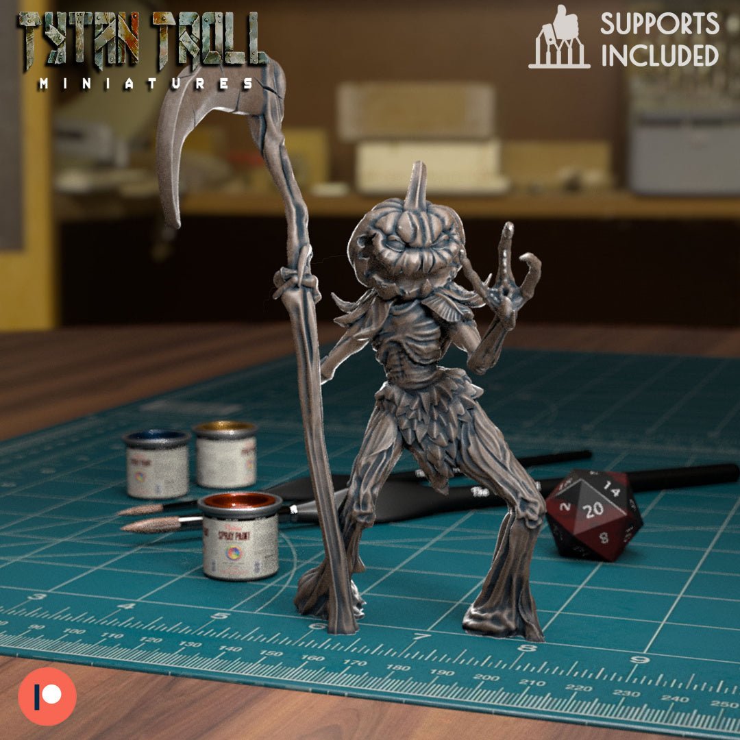 Scarecrow Bundle Miniature | B - Tabletop RPG & D&D miniature. Perfect for wargaming & collectors