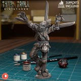 Scarecrow Bundle Miniature | D - Tabletop RPG & D&D miniature. Perfect for wargaming & collectors