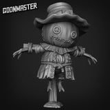 Scarecrow Miniature set 2 | A - Tabletop RPG & D&D miniature. Perfect for wargaming & collectors