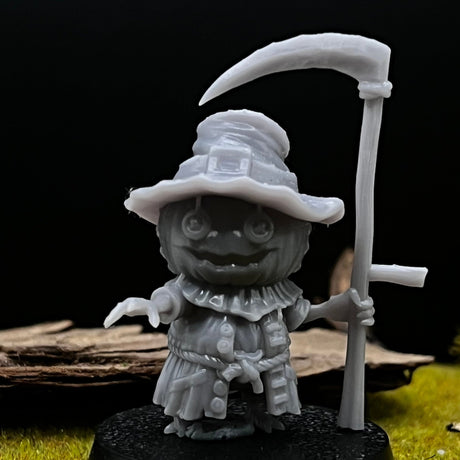 Scarecrow Miniature | set of 4 - Tabletop RPG & D&D miniature. Perfect for wargaming & collectors