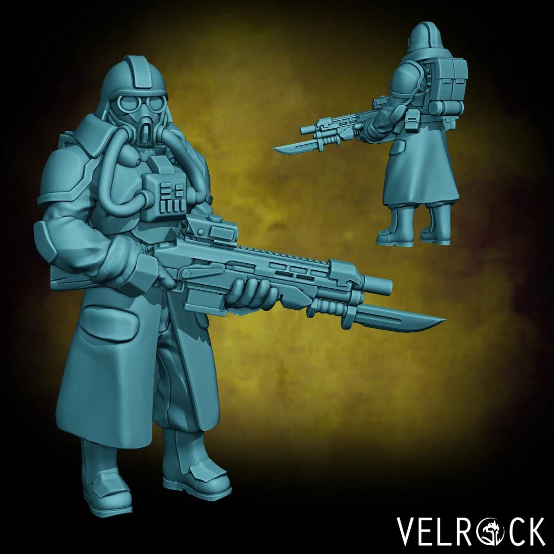 Scout Team Miniature | E - Tabletop RPG & D&D miniature. Perfect for wargaming & collectors