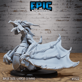 Seahorse Drake Miniature | B - Tabletop RPG & D&D miniature. Perfect for wargaming & collectors