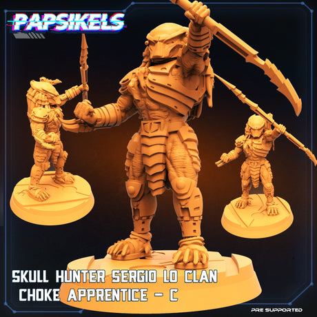 Sergio Skull Hunter Miniature | A - Tabletop RPG & D&D miniature. Perfect for wargaming & collectors