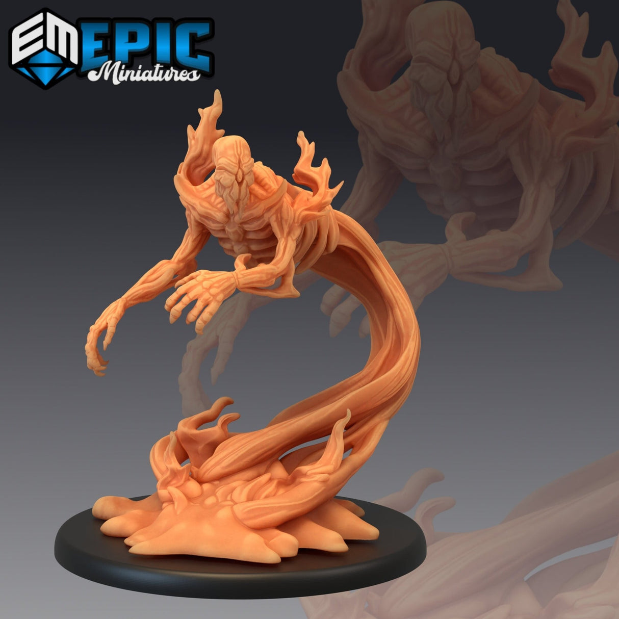 Shadow Horror Miniature | A - Tabletop RPG & D&D miniature. Perfect for wargaming & collectors