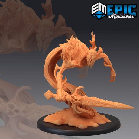 Shadow Horror Miniature | B - Tabletop RPG & D&D miniature. Perfect for wargaming & collectors
