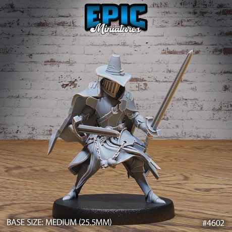 Shadow Hunter, Vampire Hunter Miniature | 4602 - Tabletop RPG & D&D miniature. Perfect for wargaming & collectors