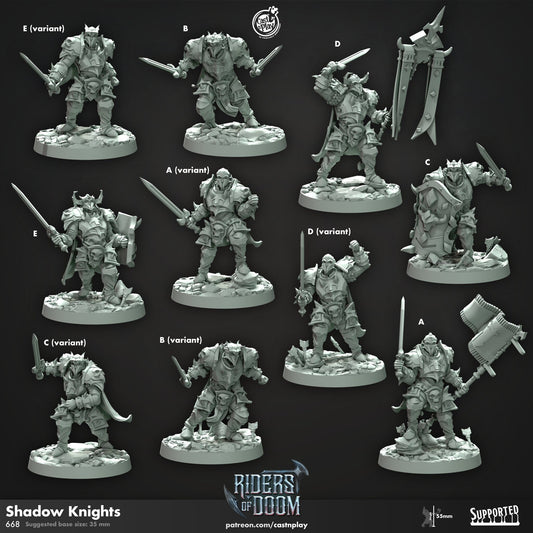 Shadow Knights Miniature - Shadow Knight A - 