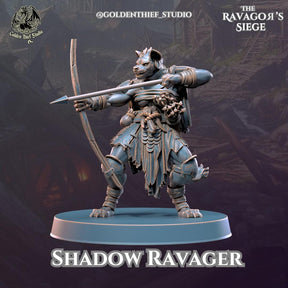 Shadow Ravagers Miniature | A - Tabletop RPG & D&D miniature. Perfect for wargaming & collectors