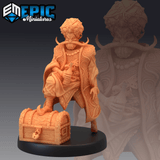Shady Fortuneteller Miniature | B - Tabletop RPG & D&D miniature. Perfect for wargaming & collectors